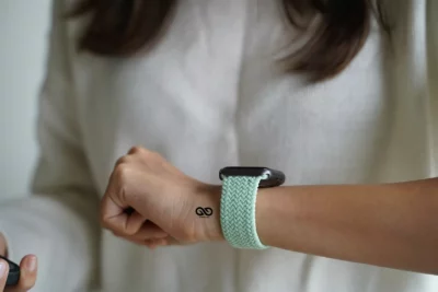 Braided Solo Loop For Apple Watch 44MM 45MM 46MM Series 4 5 6 7 8 9 10 11 (SE 2 3 Gen)