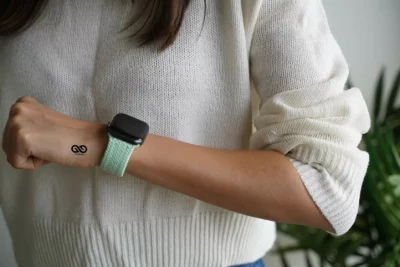 Braided Solo Loop For Apple Watch 44MM 45MM 46MM Series 4 5 6 7 8 9 10 11 (SE 2 3 Gen)