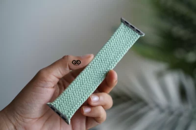 Braided Solo Loop For Apple Watch 44MM 45MM 46MM Series 4 5 6 7 8 9 10 11 (SE 2 3 Gen)