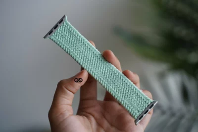 Braided Solo Loop For Apple Watch 44MM 45MM 46MM Series 4 5 6 7 8 9 10 11 (SE 2 3 Gen)