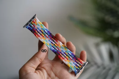 Braided Solo Loop For Apple Watch 44MM 45MM 46MM Series 4 5 6 7 8 9 10 11 (SE 2 3 Gen)