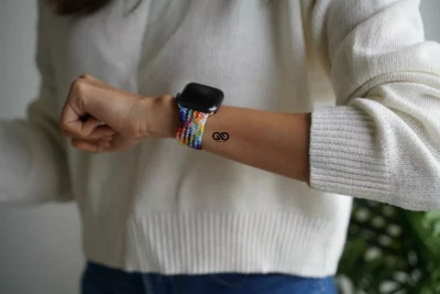 Braided Solo Loop For Apple Watch 44MM 45MM 46MM Series 4 5 6 7 8 9 10 11 (SE 2 3 Gen)