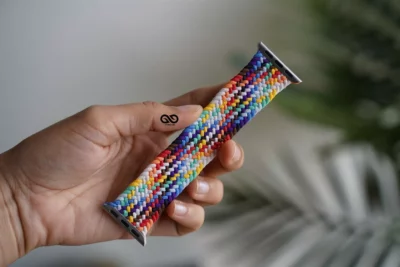 Braided Solo Loop For Apple Watch 44MM 45MM 46MM Series 4 5 6 7 8 9 10 11 (SE 2 3 Gen)