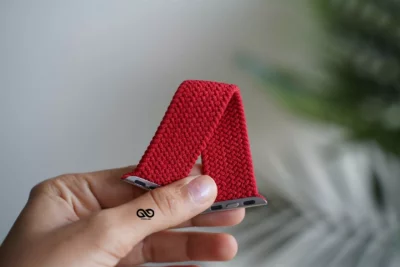 Braided Solo Loop For Apple Watch 44MM 45MM 46MM Series 4 5 6 7 8 9 10 11 (SE 2 3 Gen)