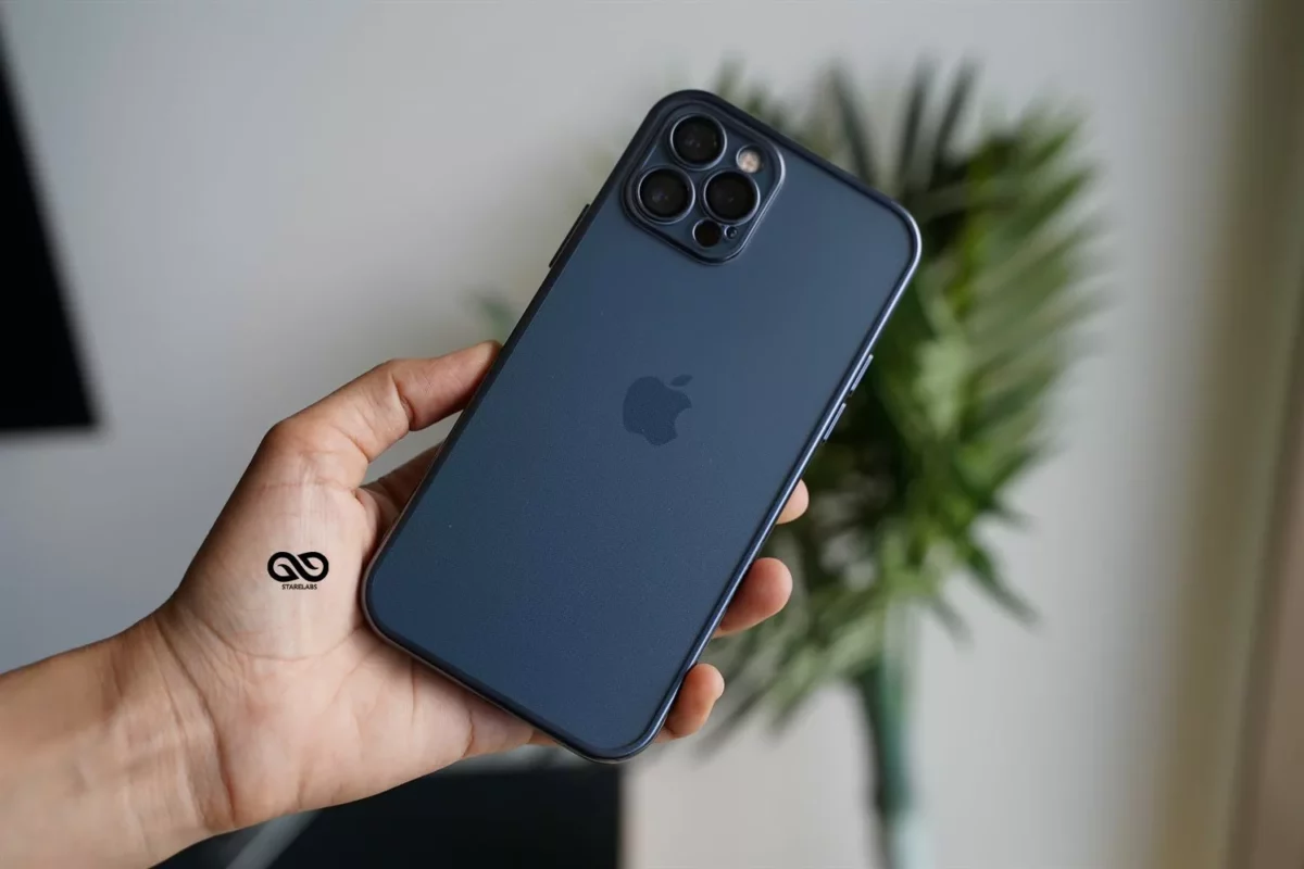 Slim Soft Matte Case with Camera Lens for iPhone 12 Pro Max