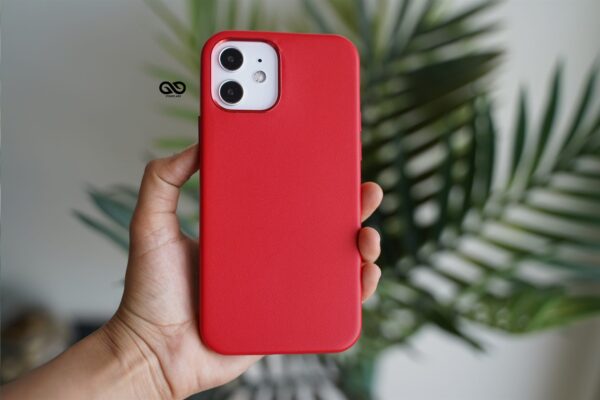 Vegan Leather Case for 12 (Metal Buttons)