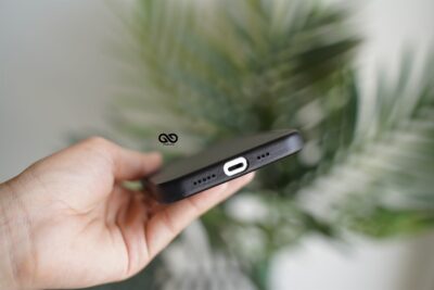 Vegan Leather Case for 12 Pro Max (Metal Buttons)