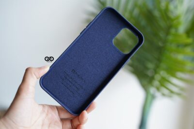 Vegan Leather Case for 12 Pro Max (Metal Buttons)