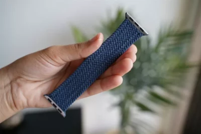 Braided Solo Loop For Apple Watch 44MM 45MM 46MM Series 4 5 6 7 8 9 10 11 (SE 2 3 Gen)