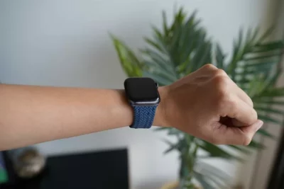 Braided Solo Loop For Apple Watch 44MM 45MM 46MM Series 4 5 6 7 8 9 10 11 (SE 2 3 Gen)