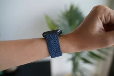 Braided Solo Loop For Apple Watch 44MM 45MM 46MM Series 4 5 6 7 8 9 10 11 (SE 2 3 Gen)