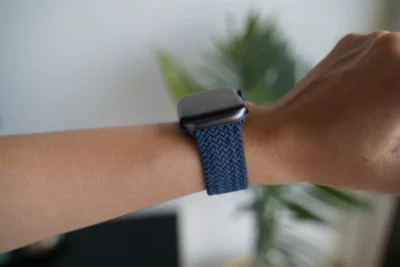 Braided Solo Loop For Apple Watch 44MM 45MM 46MM Series 4 5 6 7 8 9 10 11 (SE 2 3 Gen)