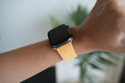 Braided Solo Loop For Apple Watch 44MM 45MM 46MM Series 4 5 6 7 8 9 10 11 (SE 2 3 Gen)