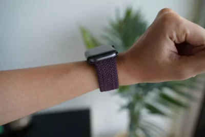 Braided Solo Loop For Apple Watch 44MM 45MM 46MM Series 4 5 6 7 8 9 10 11 (SE 2 3 Gen)