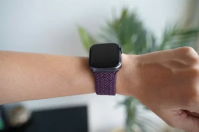 Braided Solo Loop For Apple Watch 44MM 45MM 46MM Series 4 5 6 7 8 9 10 11 (SE 2 3 Gen)