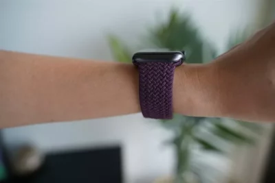 Braided Solo Loop For Apple Watch 44MM 45MM 46MM Series 4 5 6 7 8 9 10 11 (SE 2 3 Gen)