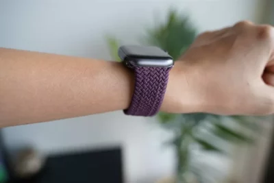 Braided Solo Loop For Apple Watch 44MM 45MM 46MM Series 4 5 6 7 8 9 10 11 (SE 2 3 Gen)