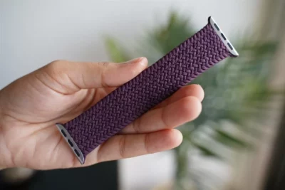 Braided Solo Loop For Apple Watch 44MM 45MM 46MM Series 4 5 6 7 8 9 10 11 (SE 2 3 Gen)