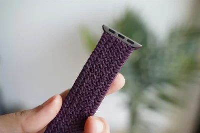 Braided Solo Loop For Apple Watch 44MM 45MM 46MM Series 4 5 6 7 8 9 10 11 (SE 2 3 Gen)