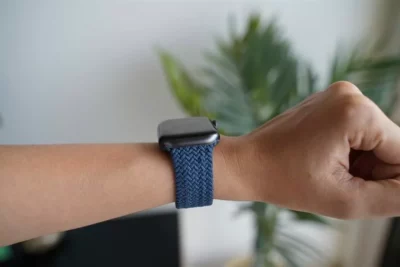 Braided Solo Loop For Apple Watch 44MM 45MM 46MM Series 4 5 6 7 8 9 10 11 (SE 2 3 Gen)