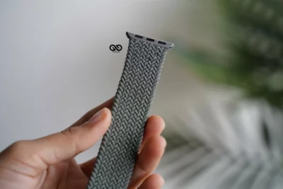 Braided Solo Loop For Apple Watch 44MM 45MM 46MM Series 4 5 6 7 8 9 10 11 (SE 2 3 Gen)