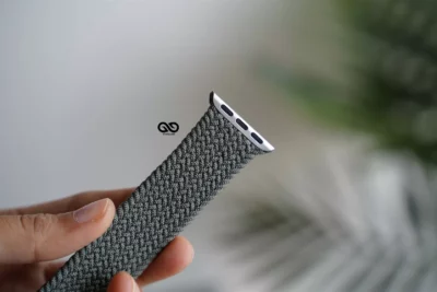 Braided Solo Loop For Apple Watch 44MM 45MM 46MM Series 4 5 6 7 8 9 10 11 (SE 2 3 Gen)