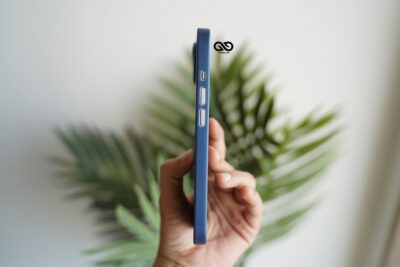 Azure Blue Ultra Thin Case for iPhone 13 Mini