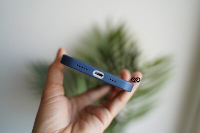 Azure Blue Ultra Thin Case for iPhone 13