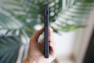 Black Drop Proof Transparent Sleek Case For iPhone 13 Mini