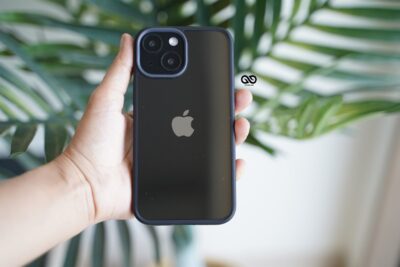 Black Drop Proof Transparent Sleek Case For iPhone 13 Mini