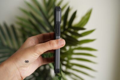 Black Slim Armor Matte Case for iPhone 13