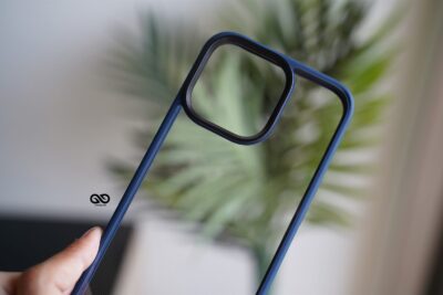 Blue Drop Proof Transparent Sleek Case For iPhone 13 Pro Max