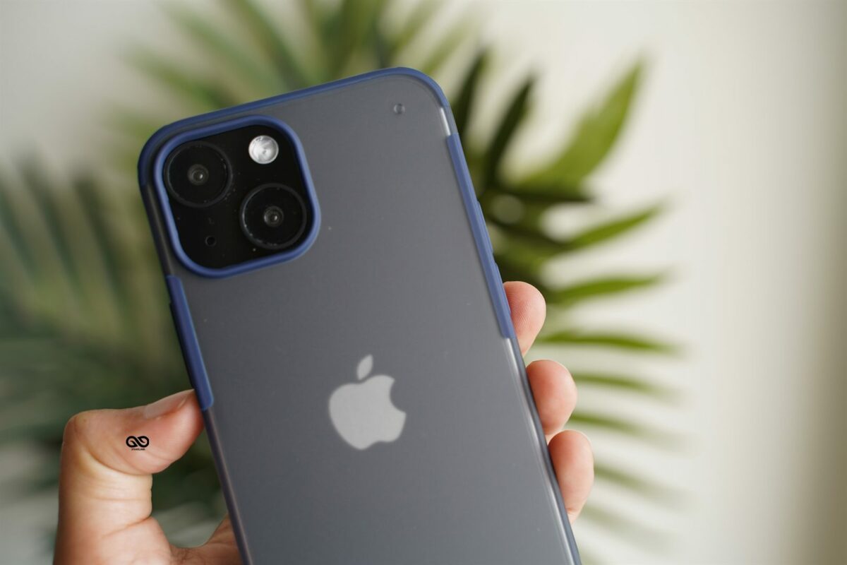 Blue Slim Armor Matte Case for iPhone 13 Mini