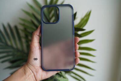 Blue Slim Armor Matte Case for iPhone 13 Pro