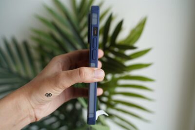 Blue Slim Armor Matte Case for iPhone 13 Pro