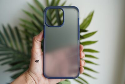 Blue Slim Armor Matte Case for iPhone 13 Pro
