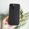 Dark Black Ultra Thin Case for iPhone 13 Mini