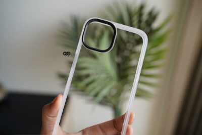 Frosted White Drop Proof Transparent Sleek Case For iPhone 13 Mini