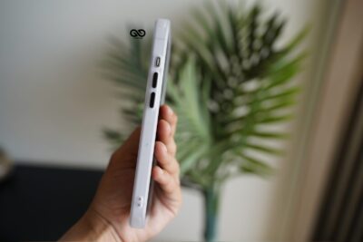 Frosted White Drop Proof Transparent Sleek Case For iPhone 13 Mini