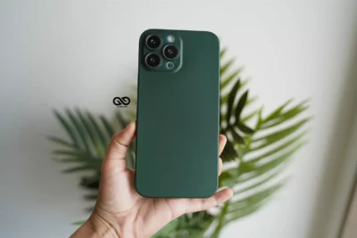 Green Ultra Thin Case for iPhone 13 Pro