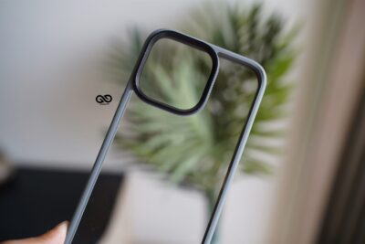 Grey Drop Proof Transparent Sleek Case For iPhone 13 Pro