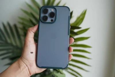 Pine Green Slim Armor Matte Case for iPhone 13 Pro