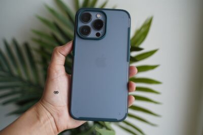 Pine Green Slim Armor Matte Case for iPhone 13 Pro