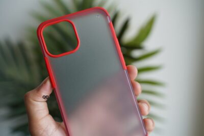 Red Slim Armor Matte Case for iPhone 13 Mini