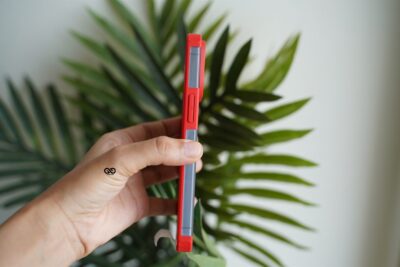 Red Slim Armor Matte Case for iPhone 13 Mini