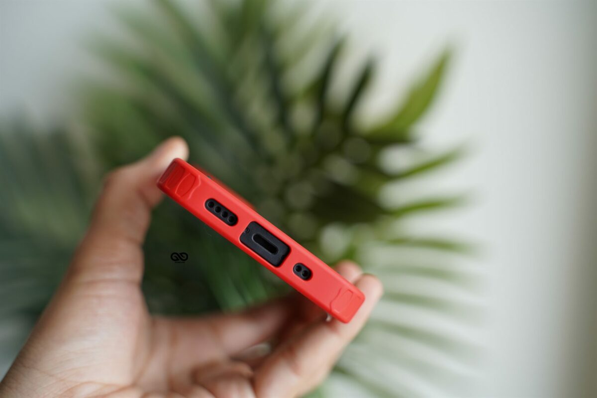 Red Slim Armor Matte Case for iPhone 13 Mini