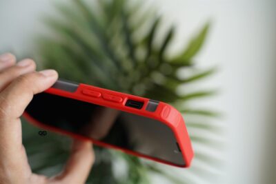 Red Slim Armor Matte Case for iPhone 13 Mini