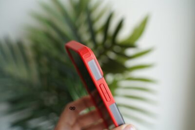 Red Slim Armor Matte Case for iPhone 13 Mini