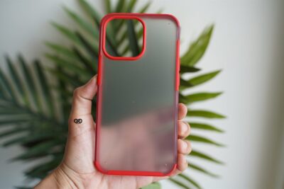 Red Slim Armor Matte Case for iPhone 13 Mini