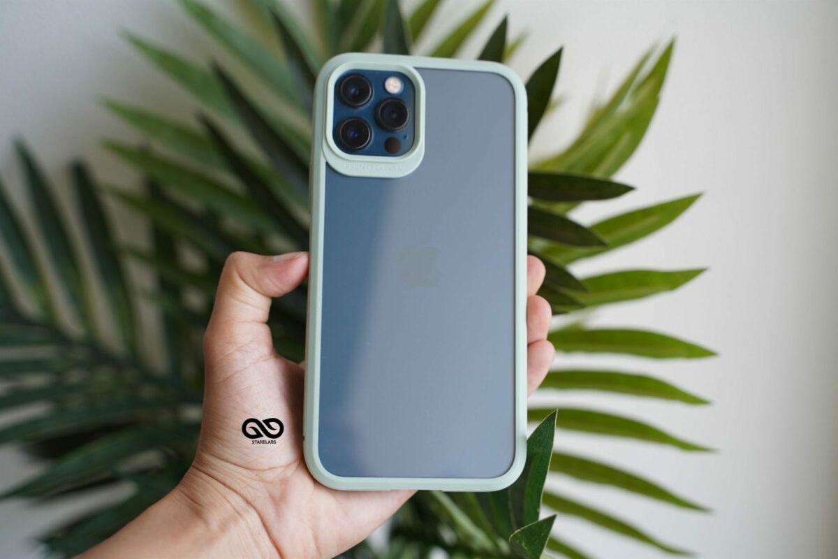 Rugged Border Clear Case For iPhone 12 Pro Max